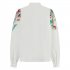 nukus Brenda Blouse Embroidery Off White